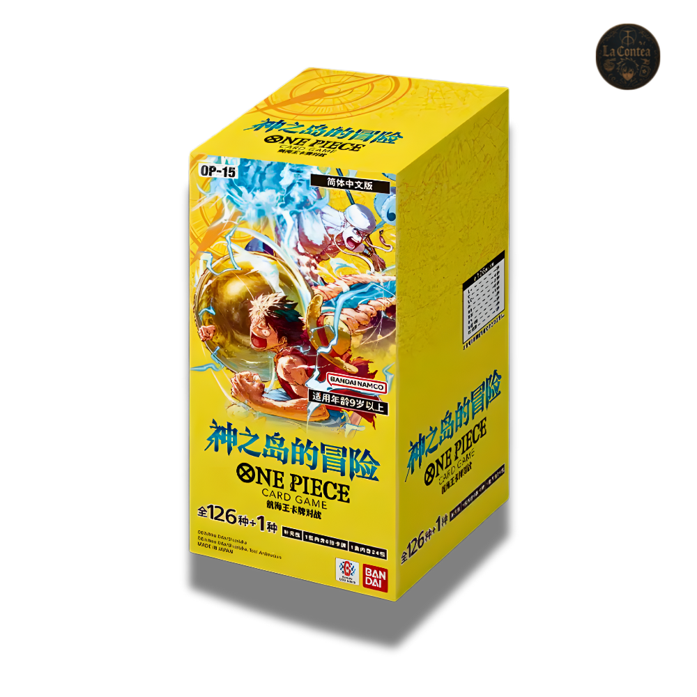 OP15 - The Adventure on the Island of the Gods - Display 24 buste JP