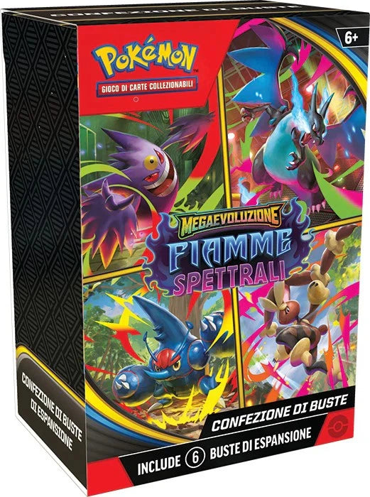 PREORDER Pokemon Fiamme Spettrali Bundle 6 buste (ITA)