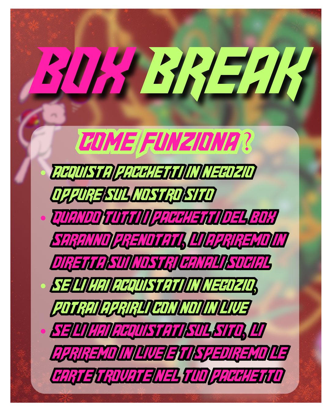 BOX BREAK! 1 Booster Evoluzioni Eteree ITA